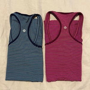 Lululemon racerback tanks (set of 2)